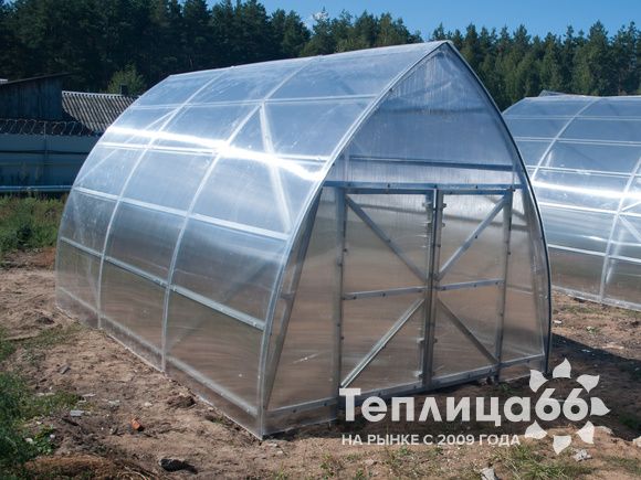 Фермер-4,2 Теплица из поликарбоната длиной от 4,2 м., под сотовый поликарбонат
